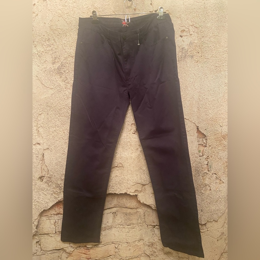 MENS Soul of London Navy Cotton Pants NEW